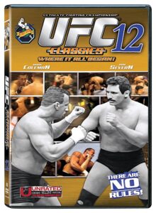 Το εξώφυλλο της βιντεοκασέτας του UFC 12