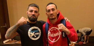O Mike Perry με τον Max Holloway