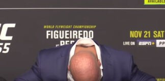 Η επική αντίδραση του Dana White