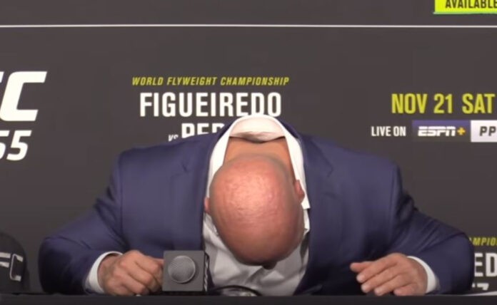 Η επική αντίδραση του Dana White