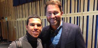 Alex Farrell και Eddie Hearn