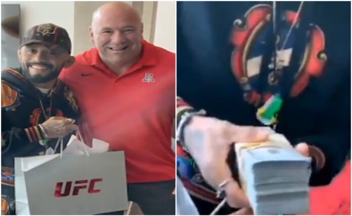 Deiveson Figueiredo και Dana White