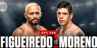 Figueiredo Vs. Moreno στο UFC 256