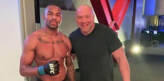 Khaos Williams και Dana White