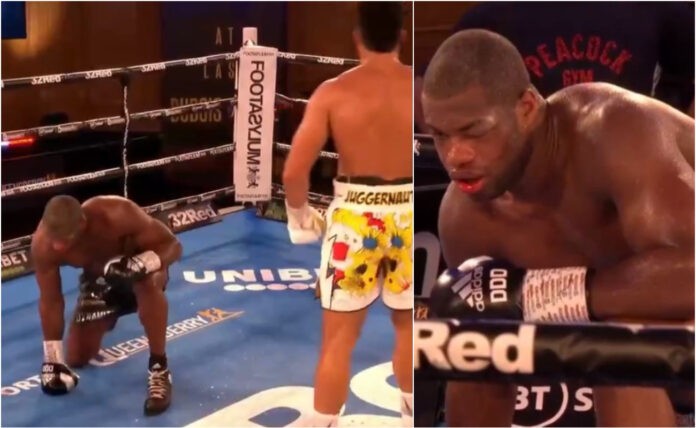 Ο Joe Joyce... γονάτισε τον Daniel Dubois