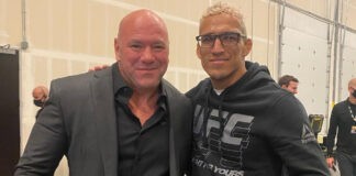 Dana White και Charles Oliveira