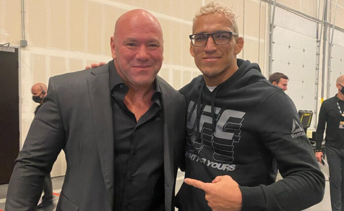 Dana White και Charles Oliveira