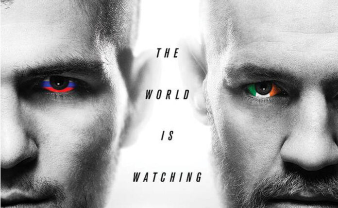 Nurmagomedov Vs. McGregor στο poster του UFC 229