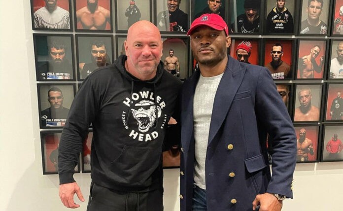 Dana White και Kamaru Usman