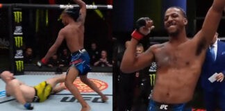 UFC Vegas 55: Ο «τυφώνας» Holmes έπνιξε τον Amedovski σε ένα λεπτό