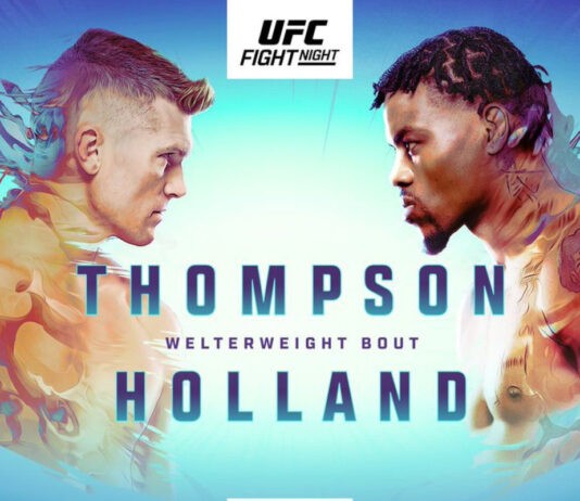Thompson Vs. Holland, το πρώτο main event για τον Δεκέμβριο στο UFC